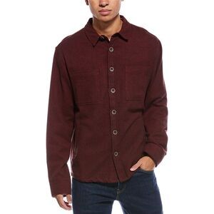 Sovereign Code Mens  Collier Shacket, Red